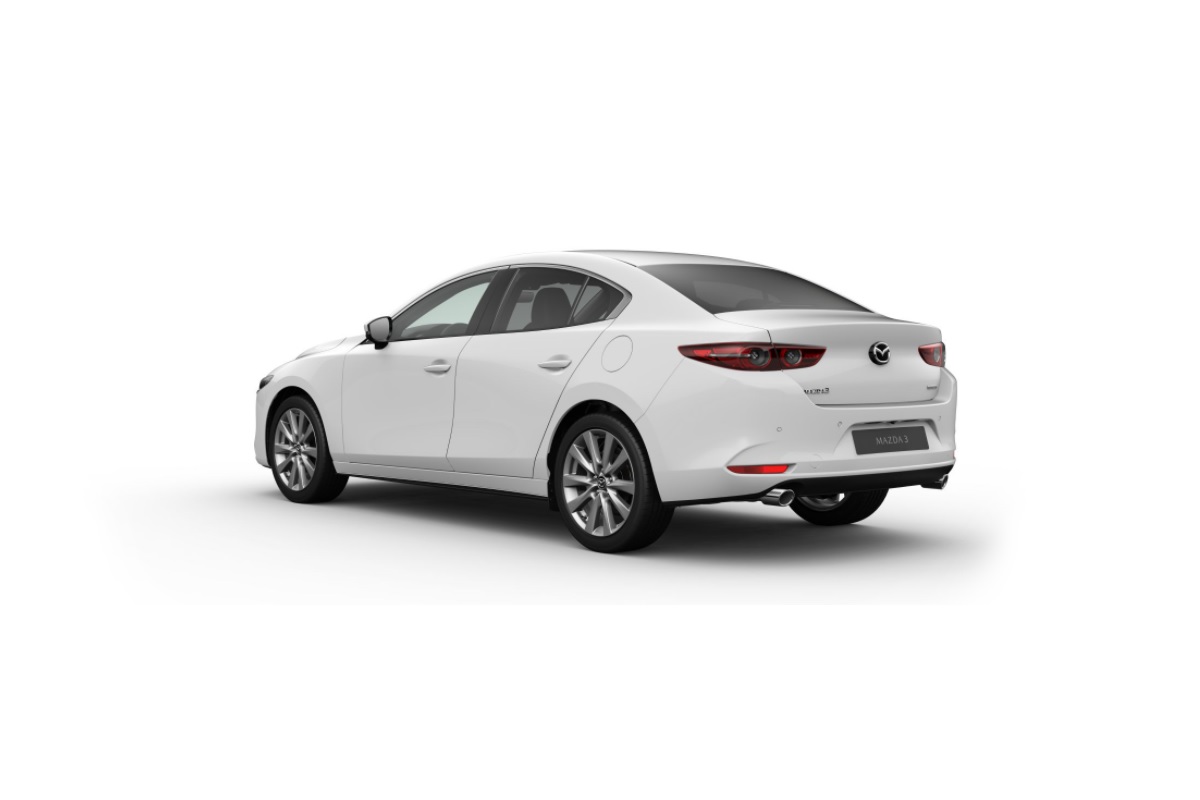 Configuratore Mazda 3 4 Porte 2.0 e-Skyactiv X M Hybrid 186cv Exclusive Line Comfort White Design tetto 2WD 6AT 1150008